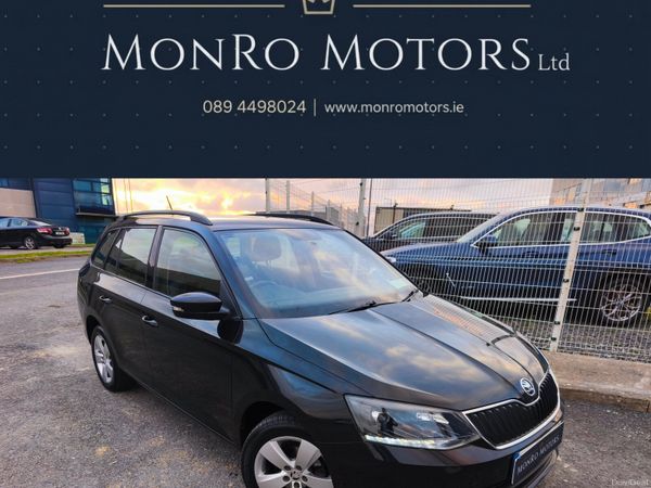 Skoda Fabia Estate, Petrol, 2018, Black