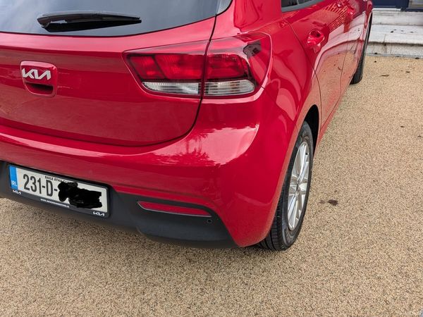 Kia Rio Hatchback, Petrol, 2023, Red