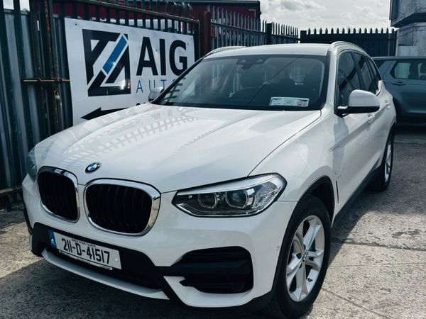 BMW X3 SUV, Petrol Plug-in Hybrid, 2021, White
