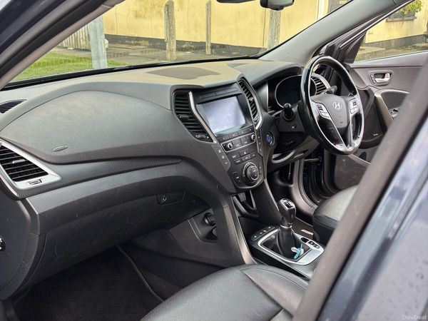 Hyundai Santa Fe SUV, Diesel, 2018, Blue