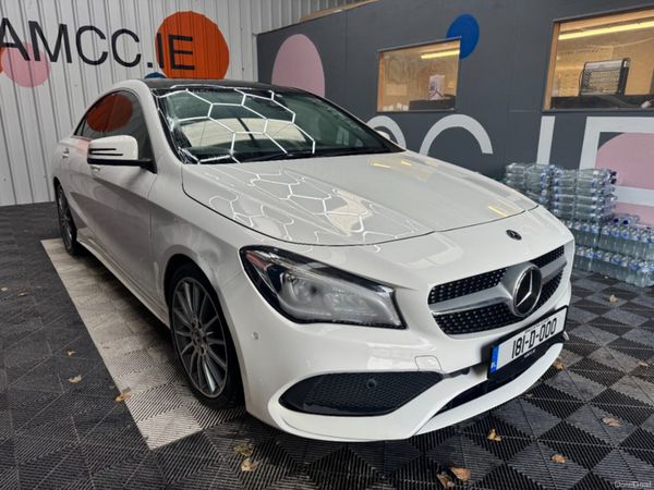 Mercedes-Benz CLA Saloon, Petrol, 2018, White