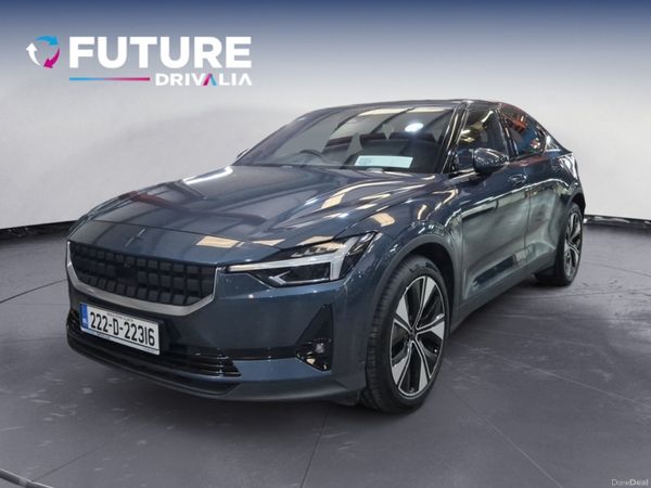 Polestar 2 Saloon, Electric, 2022, Blue