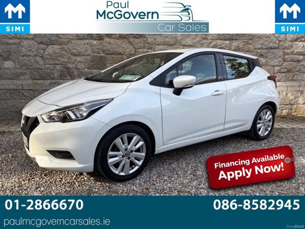 Nissan Micra Hatchback, Petrol, 2021, White