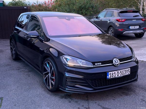 Volkswagen Golf Hatchback, Diesel, 2018, Black