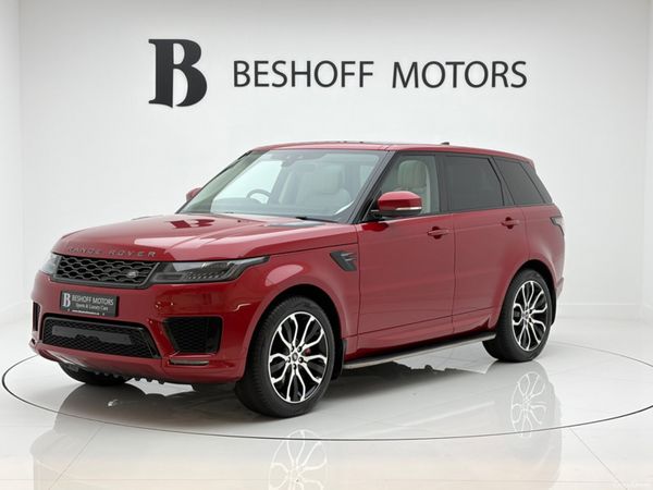 Land Rover Range Rover Sport Estate, Petrol Plug-in Hybrid, 2022, Red