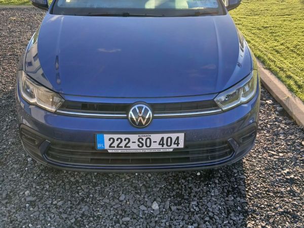 Volkswagen Polo Hatchback, Petrol, 2022, Blue