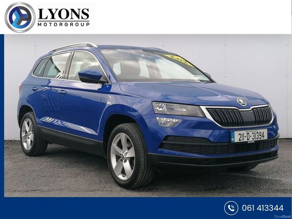 Skoda Karoq Estate, Diesel, 2021, Blue