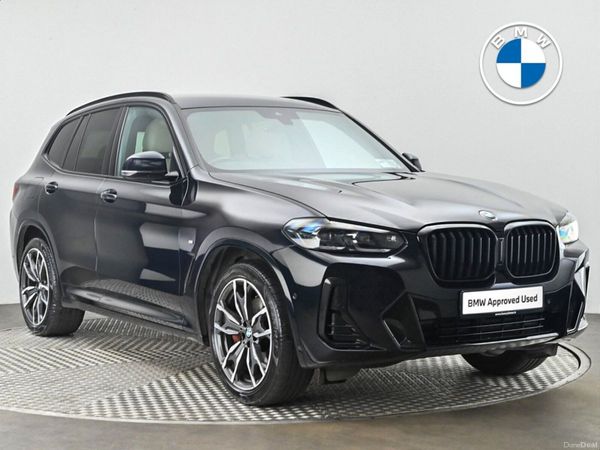 BMW X3 SUV, Diesel Hybrid, 2024, Black