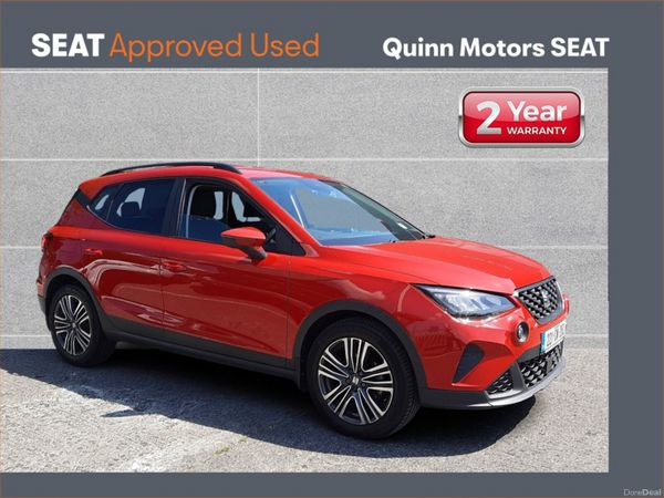 SEAT Arona Hatchback, Petrol, 2022, Red