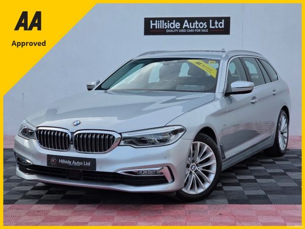 BMW 5-Series Estate, Diesel, 2017, Silver