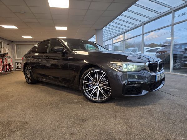BMW 5-Series Saloon, Petrol Plug-in Hybrid, 2019, Grey