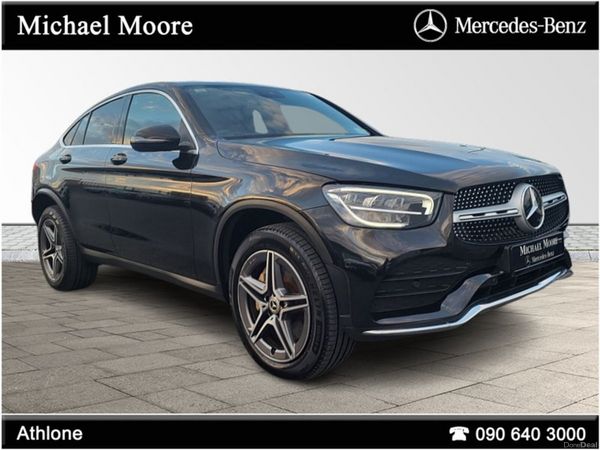 Mercedes-Benz GLC SUV, Diesel Plug-in Hybrid, 2022, Black