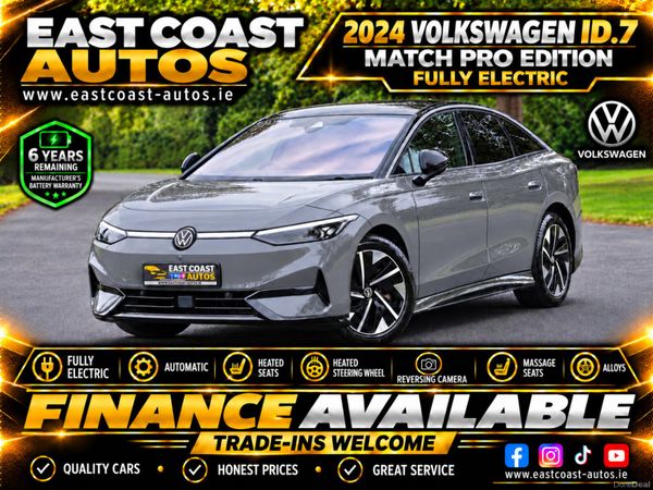 Volkswagen ID.7 Saloon, Electric, 2024, Grey