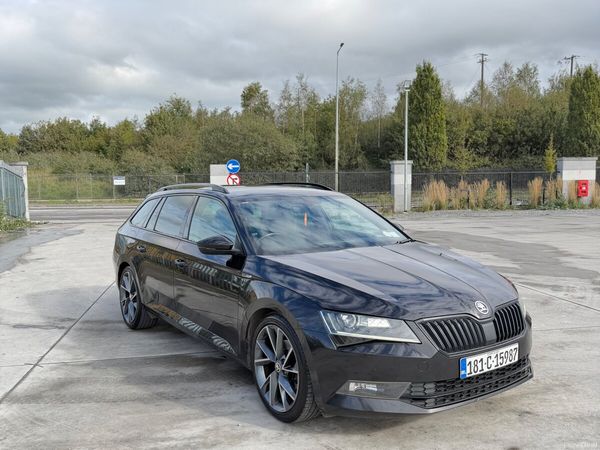 Skoda Superb Estate, Diesel, 2018, Black