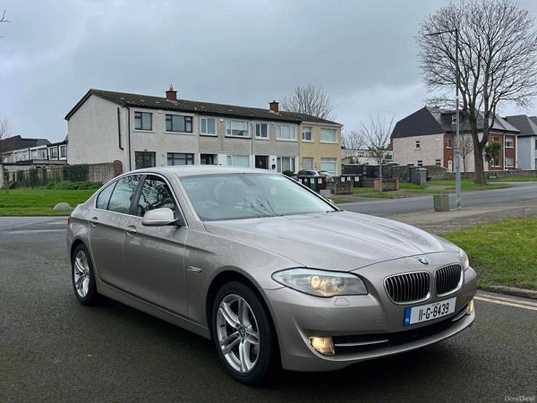 BMW 5-Series Saloon, Diesel, 2011, Silver