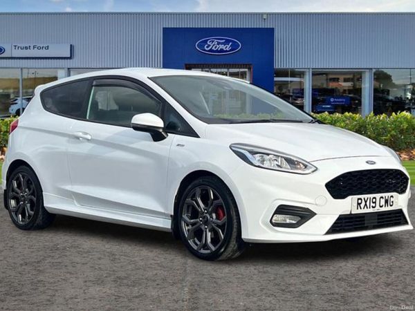 Ford Fiesta Hatchback, Petrol, 2019, White