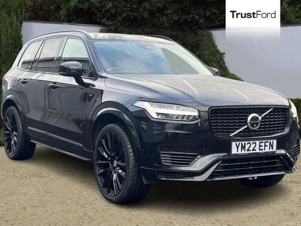 Volvo XC90 Estate, Petrol Hybrid, 2022, Black