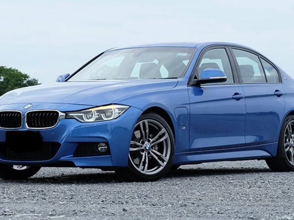 BMW 3-Series Saloon, Petrol Plug-in Hybrid, 2016, Blue