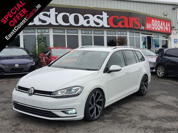 Volkswagen Golf Estate, Diesel, 2020, White
