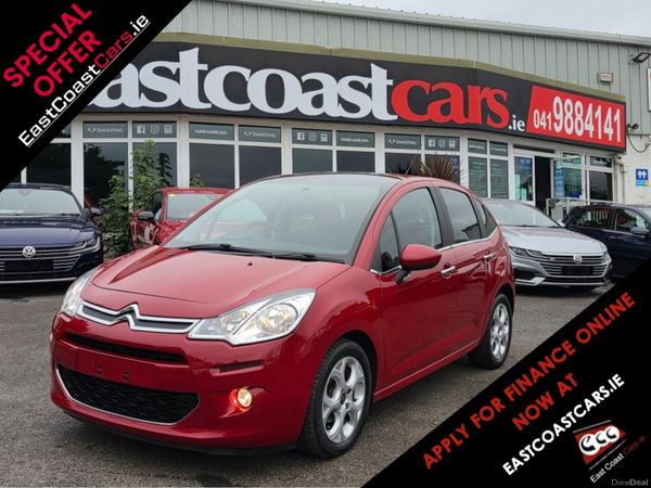 Citroen C3 Hatchback, Petrol, 2016, Red
