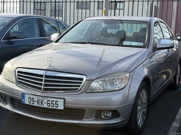 Mercedes-Benz C-Class Saloon, Petrol, 2009, Silver