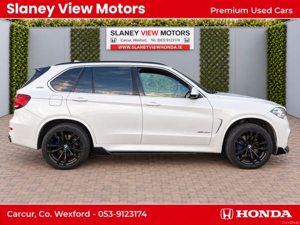 BMW X5 Estate, Petrol Plug-in Hybrid, 2018, White