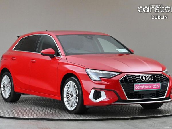 Audi A3 Hatchback, Petrol, 2022, Red