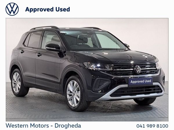 Volkswagen T-Cross SUV, Petrol, 2026, Black