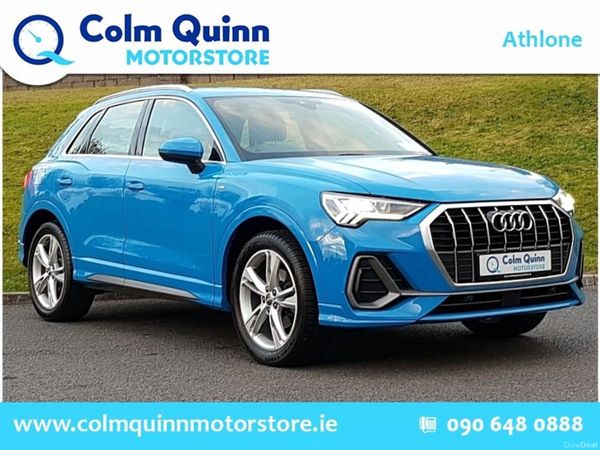 Audi Q3 SUV, Petrol, 2019, Blue