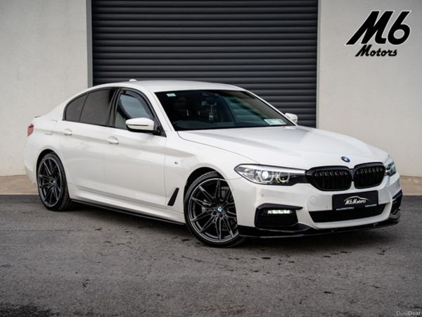 BMW 5-Series Saloon, Diesel, 2020, White