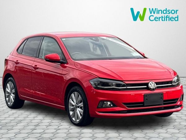 Volkswagen Polo Hatchback, Petrol, 2022, Red