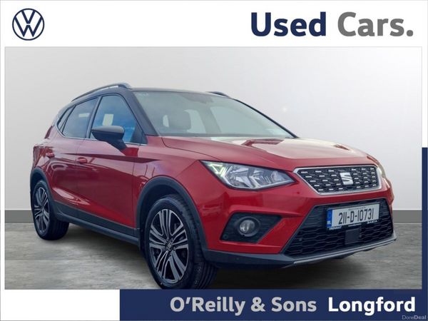 SEAT Arona SUV, Petrol, 2021, Red
