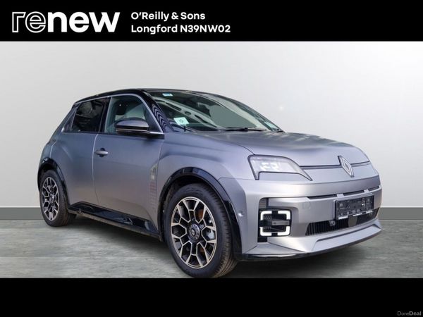 Renault 5 Hatchback, Electric, 2027, Grey