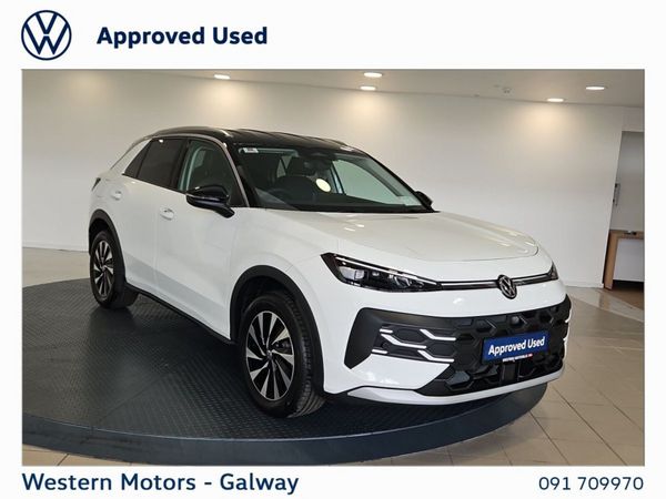 Volkswagen T-Roc SUV, Petrol, 2026, White