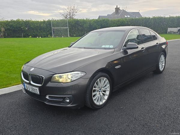 BMW 5-Series Saloon, Diesel, 2016, Brown