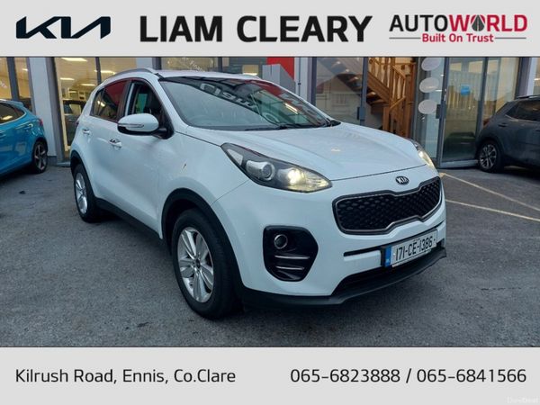 Kia Sportage MPV, Diesel, 2017, White