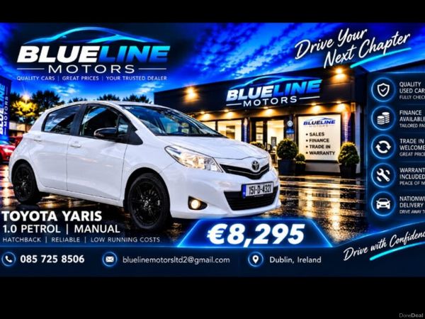 Toyota Yaris Hatchback, Petrol, 2013, White