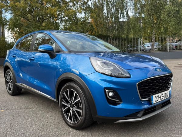 Ford Puma MPV, Petrol Hybrid, 2020, Blue
