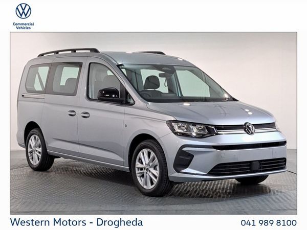 Volkswagen Caddy Maxi Life MPV, Petrol Plug-in Hybrid, 2026, Silver