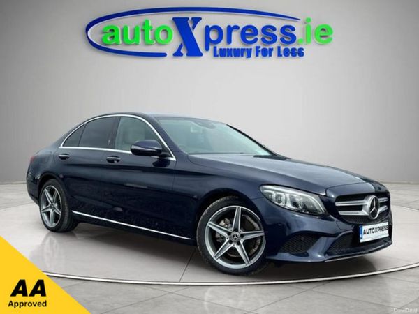 Mercedes-Benz C-Class Saloon, Petrol, 2019, Blue