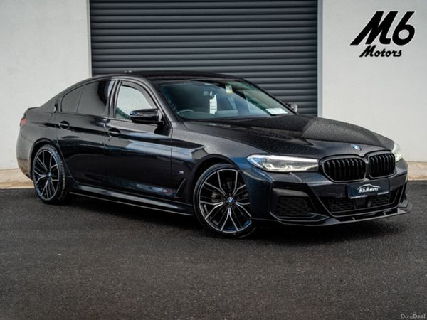 BMW 5-Series Saloon, Diesel, 2022, Black