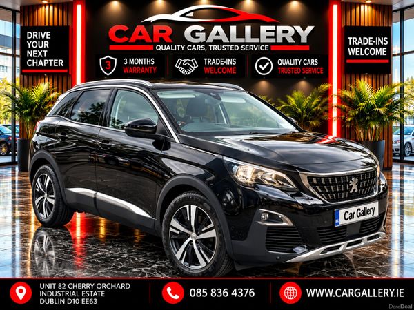 Peugeot 3008 MPV, Diesel, 2018, Black