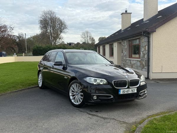 BMW 5-Series Estate, Diesel, 2015, Black