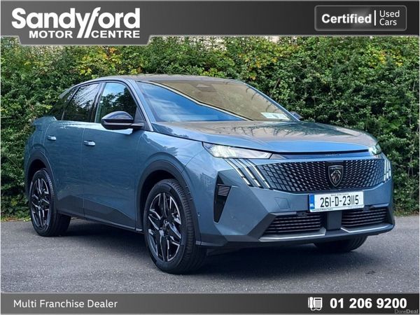 Peugeot 3008 MPV, Petrol, 2026, Blue