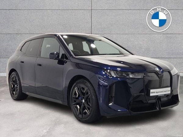 BMW iX SUV, Electric, 2025, Blue