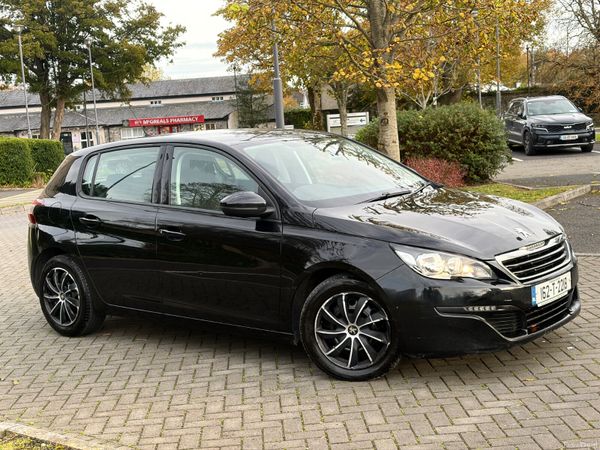 Peugeot 308 Hatchback, Diesel, 2016, Black