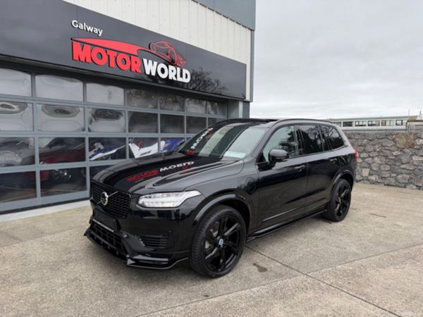 Volvo XC90 SUV, Petrol Plug-in Hybrid, 2024, Black