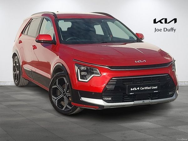 Kia Niro SUV, Petrol Plug-in Hybrid, 2023, Red