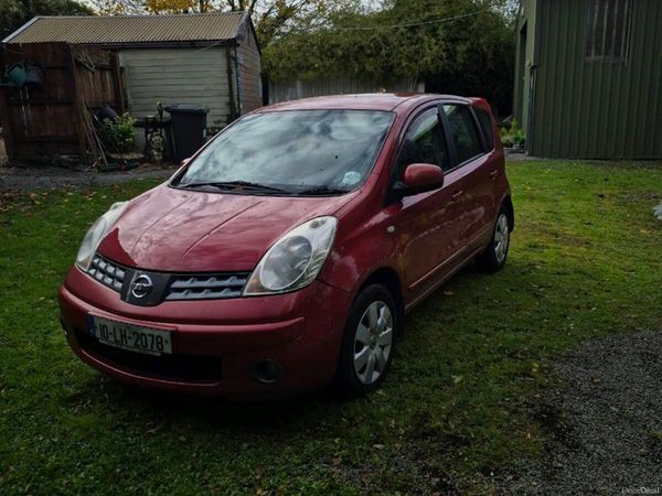 Nissan Note MPV, Petrol, 2010, Red