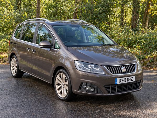 SEAT Alhambra MPV, Diesel, 2014, Black